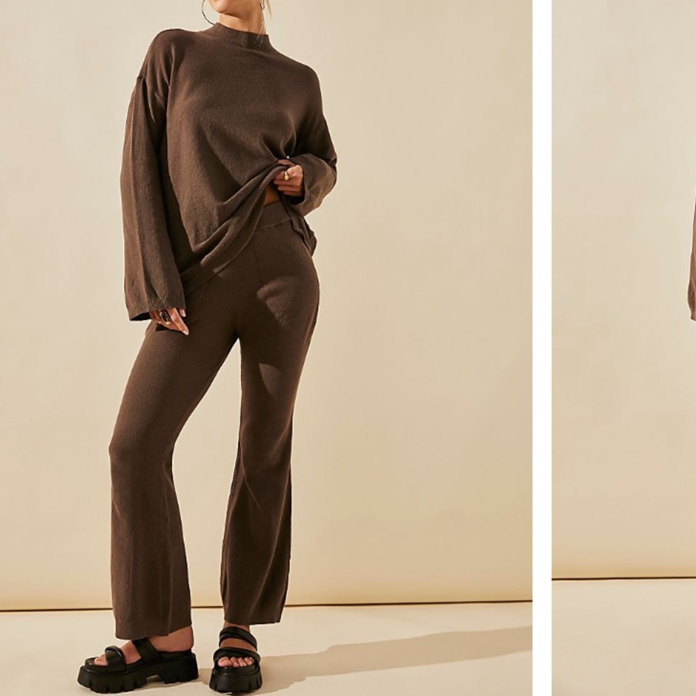 Free People Around Town Sweater Set